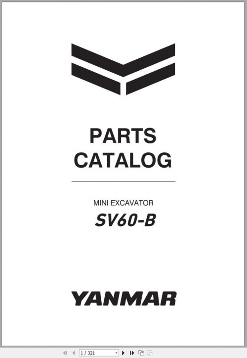Yanmar Construction 3.07 GB PDF Collection Parts Catalog and Service Manual (2)