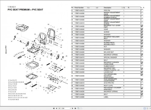 Yanmar Mini Excavator SV19VT Parts Catalog CPB75ENMA00100 1