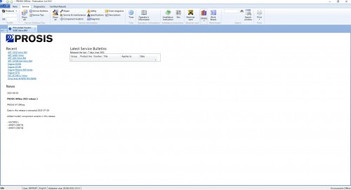 VOLVO PROSIS Offline 08.2023 Release 3 Service Information 0