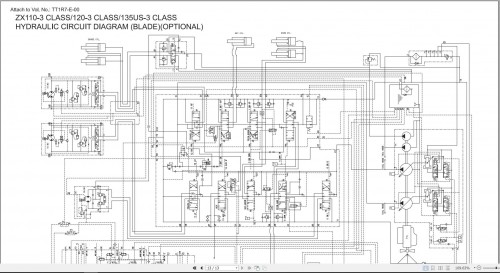Hitachi Hydraulic Excavator ZX110 3 ZX120 3 ZX135US 3 Class Technical Manual 1