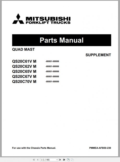 Mitsubishi-Forklift-QS20C61V-to-QS20C70V-Quad-Mast-Supplement-Parts-Manual-PMMEA-AFB50-230-1.jpg