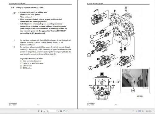 Komatsu Mining Shovel PC3000 6 Field Assembly Instructions FAMPC3000 07 1