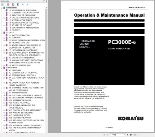 Komatsu-Mining-Shovel-PC3000E-6-Operation-Maintenance-Manual-GZEAM06320-0.jpg