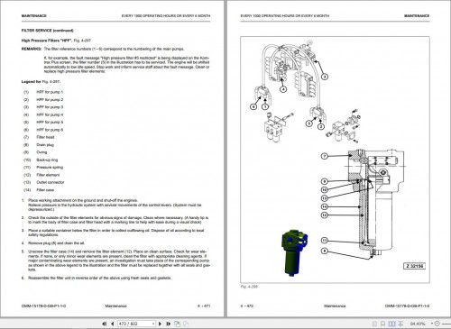 Komatsu Mining Shovel PC5500 6 Operation Maintenance Manual GZEAM15178 1
