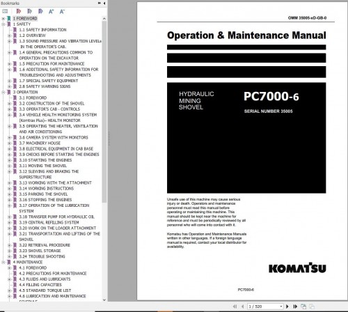 Komatsu-Mining-Shovel-PC7000-6-Operation-Maintenance-Manual-GZEAM35005-0.jpg