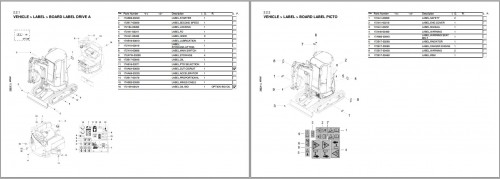 Yanmar Mini Excavator ViO27 6LW Parts Catalog CPC37ENMA00100002