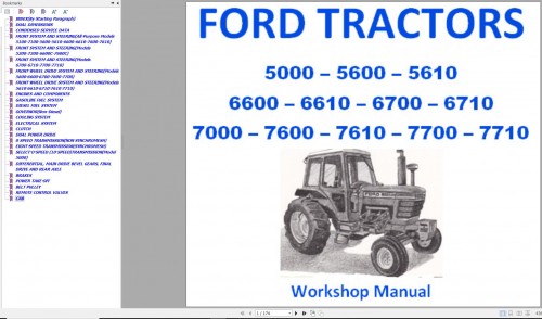 Ford Tractors 5000 to 7710 Workshop Manual (1)