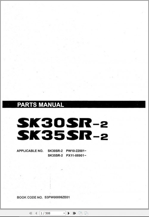 Kobelco-Excavator-SK30SR-2-SK35SR-2-Parts-Manual-S3PW00006ZE01-1.jpg
