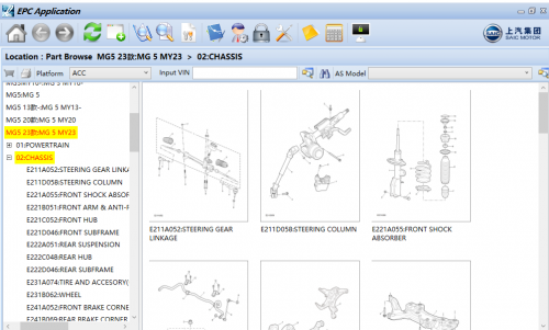 SAIC MOTOR EPC Update 10.2023 Electronic Parts Catalog (2)