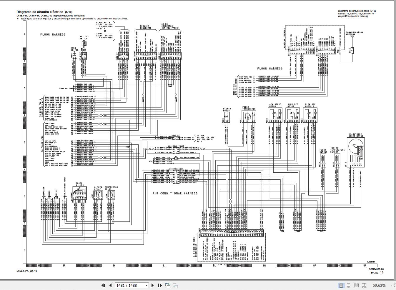 Komatsu Bulldozer D65EX-16 D65PX-16 D65WX-16 Shop Manual GSN04887-03 ES ...