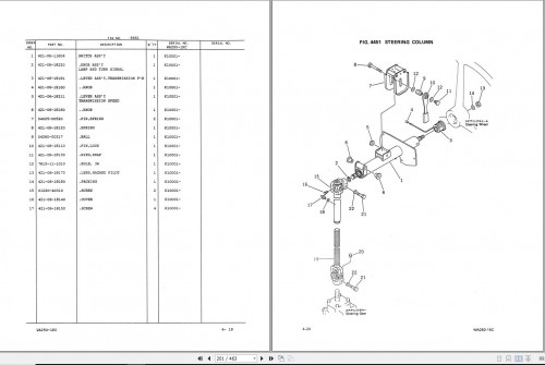 Komatsu Wheel Loader WA250 1 Part Book PEPBL4180100 1