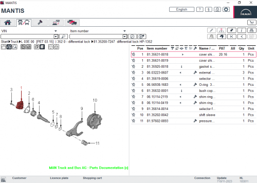 MAN MANTIS EPC v718 11.2023 Spare Parts Catalog New Interface (4)