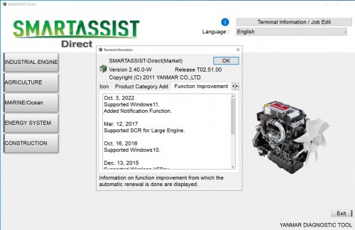 YANMAR SMART ASSIST V2.40 10.2023 Remote Installation 6