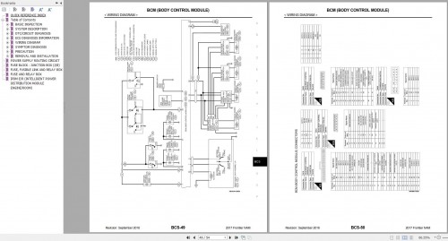 Nissan Frontier D40 Series SM17EA0D40U0 Workshop Manual & Circuit Diagram 09.2016 1