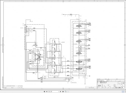 Atlas Copco Boomer 282 Electrical & Hydraulic Diagrams (2)