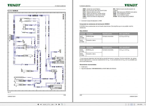 Fendt 1038 1042 1046 1050 Vario Gen3 Workshop Manual X990005759041 ES 1