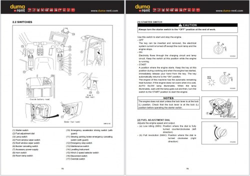 Maeda Crawler Crane CC1485S 1 Operation Manual 585E OM1712 02 1