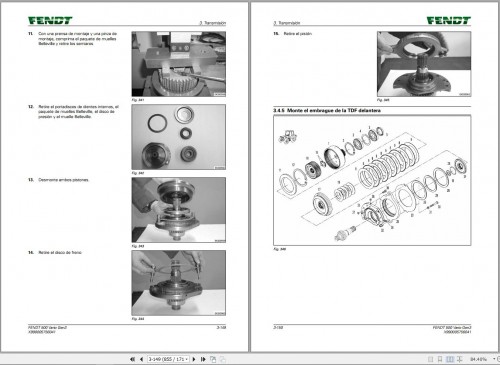 Fendt 512 513 514 516 Vario Gen3 Workshop Manual 5838 ES 1