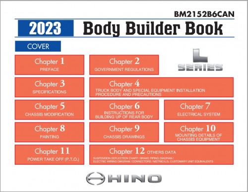 Hino Truck 2023 Body Builder Book Chassis Guide CAN (2)