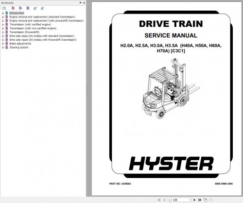 Hyster Claas 5 C3C1 H2.0A H2.5A H3.0A H3.5A Service Manual (1)