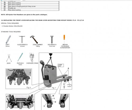 Hyster Forklift Class 3 Updated 12.2023 Electric Motor Hand Trucks Service Repair Manuals (1)