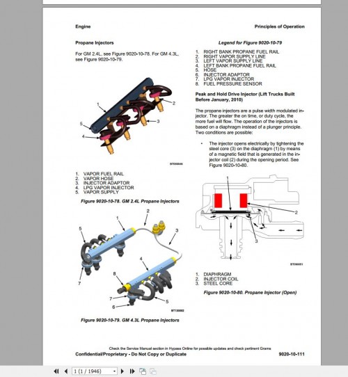 Hyster Forklift Class 4 Updated 12.2023 Internal Combustion Engine Trucks Service Repair Manuals (8)