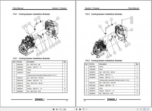 Dingli Scissor Lifts JCPT1523RTL JCPT1823RTL Parts Manual SM012220129 1