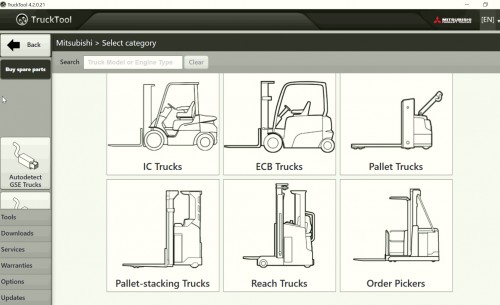 TruckTool Forklift 4.2.0.21 12.2023 Diagnostic Tool 5