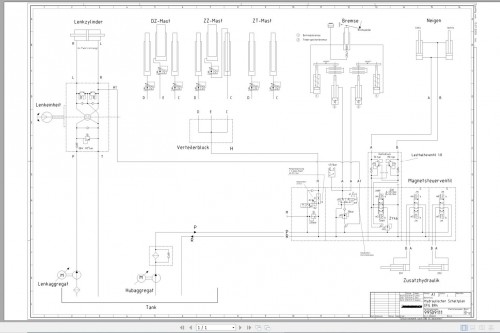 Jungheinrich Forklift 1.45 GB Electric & Hydraulic Schematic, Operation & Service Manual 12