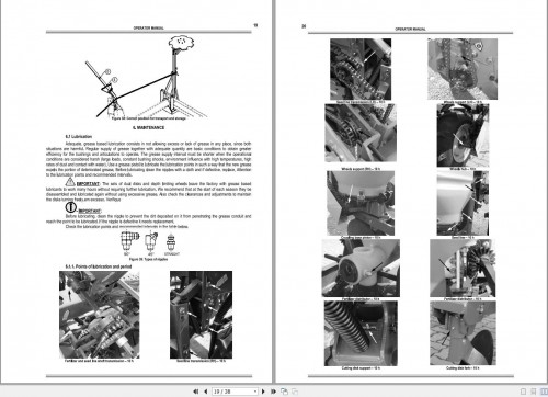 Massey Ferguson Planter Spreader MF104L MF106L Operator Manual