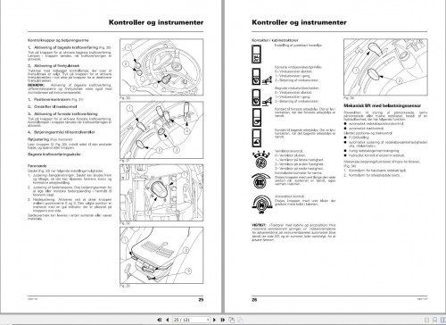 Massey Ferguson Tractor 3400 Series Operator Manual 1857488M1 DA