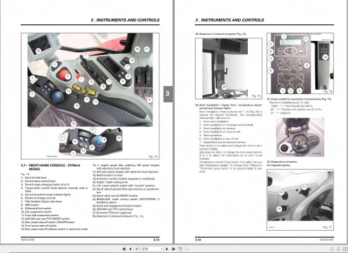 Massey Ferguson Tractor 6400 Series Operator Manual 3378434M4