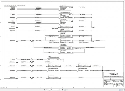 Tesla Model 3 LHD and RHD Circuit Diagram 06.2019 10.2020 1