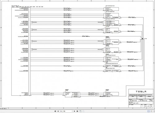 Tesla Model 3 LHD and RHD Circuit Diagram 10.2020 01.2022 1