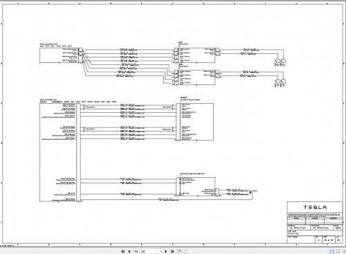 Tesla Model Y LHD and RHD Circuit Diagram 01.2021 01.2022 1