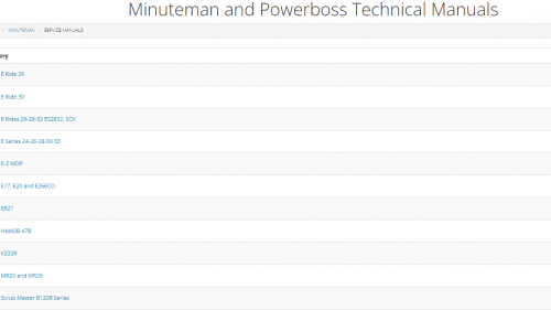 Minuteman Powerboss City Master 2023 Library Technical Service Manual Full Model (2)