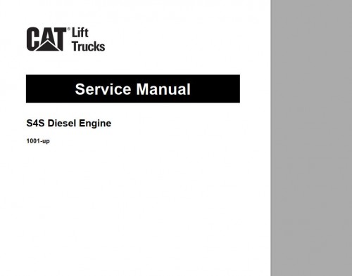 CAT Lift Truck DP25 MC Service Manual