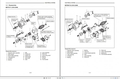 CAT Lift Truck DP30 MC Service Manual 1