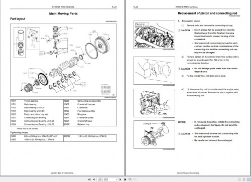 Hino Diesel Engine J08E TM Workshop Manual KSS SMJ8 E003E 1