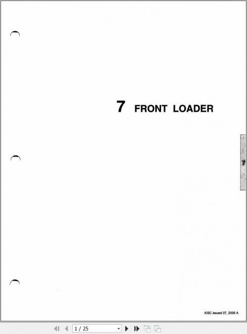 Kubota Front Loader LA210 1 Workshop Manual (1)