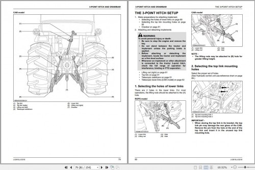 Kubota Tractor LX2610 LX2610SU LX3310 Operators Manual (2)