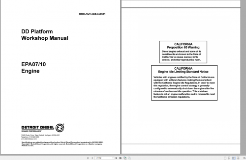 Detroit Engine 18.5GB Troubleshooting Service Workshop Manual Collection (9)