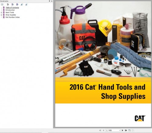 CAT Hand Tools and Shop Supplies Manual 2016
