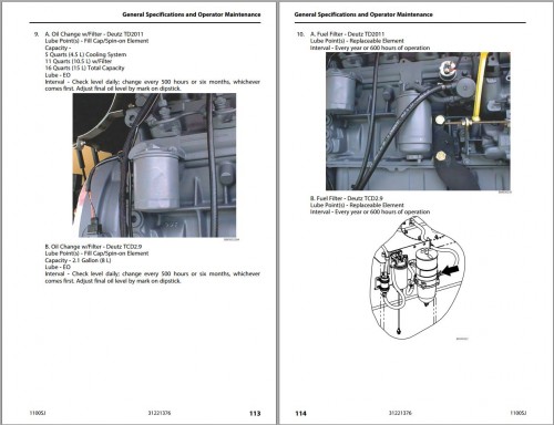 JLG Boom Lifts 1100SJ Operation Safety Manual 31221376 2023 PVC 2301 1