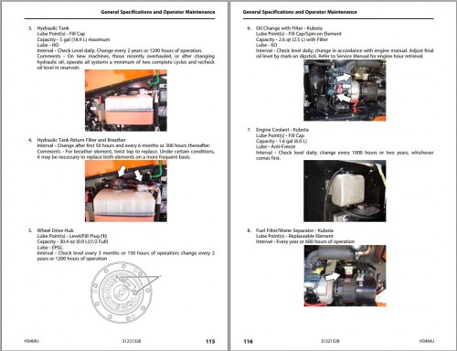 JLG Boom Lifts H340AJ Operation Safety Manual 31221328 2023 PVC 2301 1