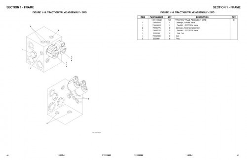 JLG Boom Lifts 1100SJ Parts Manual 31222380 2023 PVC 2307 1