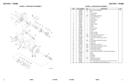 JLG Boom Lifts 1850SJ Parts Manual 31215068 2023 PVC 2001 2007 1
