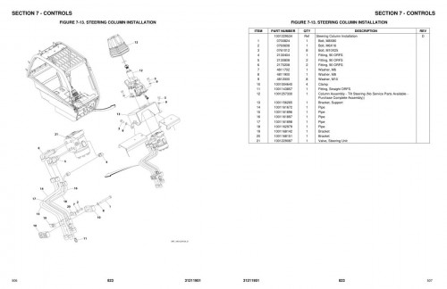 JLG Telehandlers 823 Parts Manual 31211951 2023 PVC 2205 1