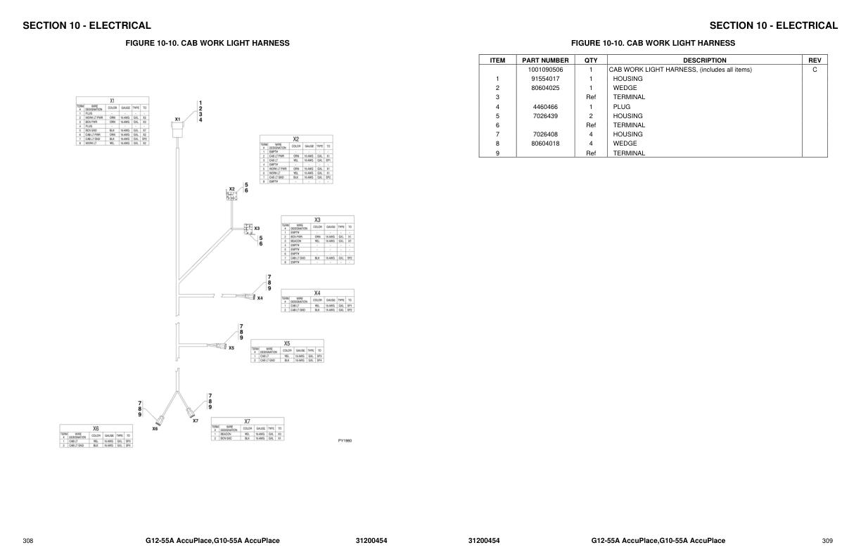 JLG Telehandlers G10-55A AccuPlace G12-55A AccuPlace Parts Manual ...