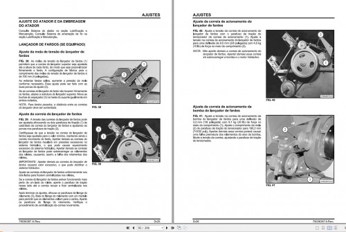 Massey Ferguson Baler 1840 1840CE Operator Manual 79036387A PT 1